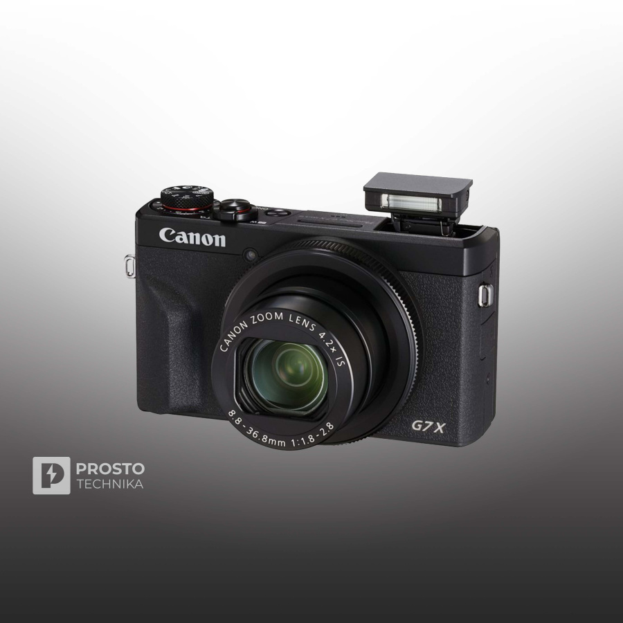 Фотоаппарат Canon PowerShot G7 X Mark III, черный